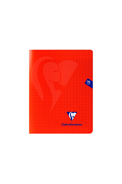 Clairefontaine Τετράδιο A5+ (17 x 22 cm) με συρραφή, εξώφυλλο PP, 48 φύλλα, γ...