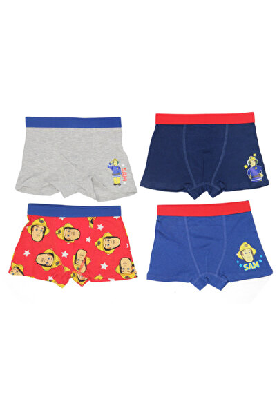 Fireman Sam Set 4 perechi boxeri pentru baieti, multicolor, Hero, Fireman Sam
