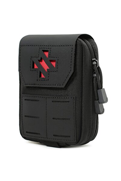 Choice Black Tactical Molle EMT Pouch New-Version Laser-Cut First Aid Pouch Utility Ifak Pouch