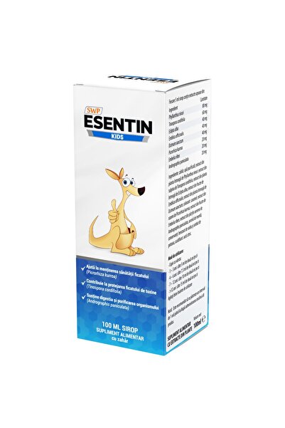SUN WAVE PHARMA Esentin Kids Syrup, Sun Wave Pharma, Liver Protector, 100 ml