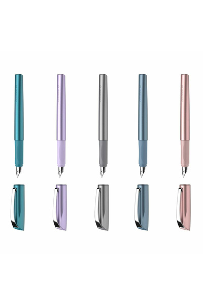 SCHNEIDER Stilou Ceod Shiny 2024, Penita din Otel, Varf de Iridiu M, 5 variante de culoare