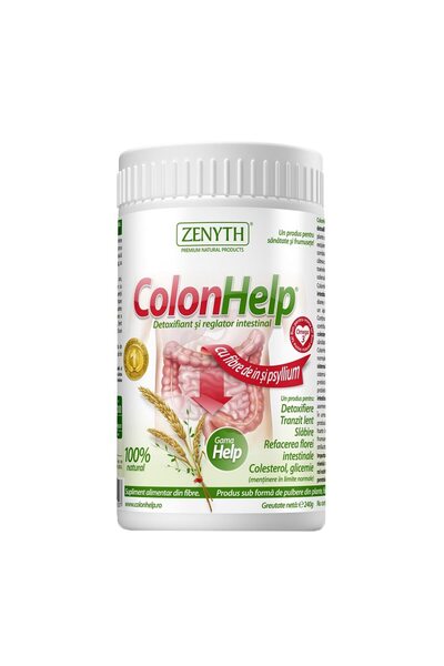 Zenyth Pharmaceuticals Colon Help Dietary Supplement, Zenyth, 240 g