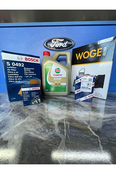 OEM FORD FOCUS 3.5 YAĞ BAKIM SETİ 1.5 DİZEL OTOMATİK 2014-2018 HAVA+YAĞ+POLEN...