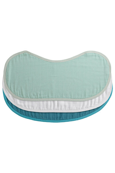 Anvi Baby مجموعة من 3 قطع من قماش التجشؤ والمرايل العضوية - سيروس