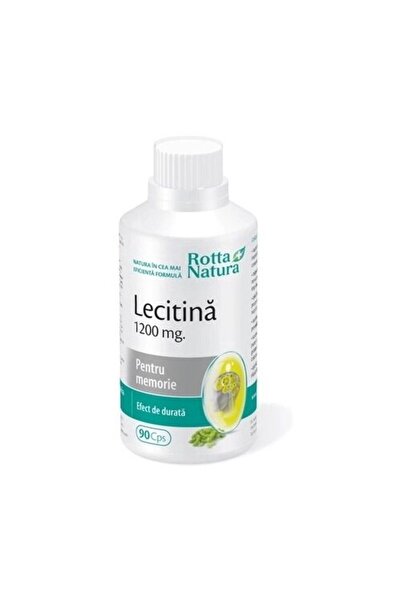Rotta Natura Lecitină 1200 mg, Rotta Natura, 90 capsule