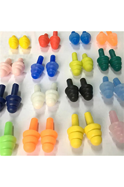 Choice 10 أزواج من سدادات الأذن بألوان عشوائية، 20 قطعة، عازلة للصوت، سدادات ...