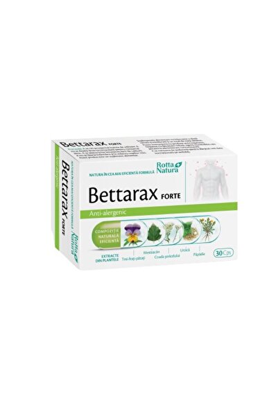 Rotta Natura Bettarax Forte Dietary Supplement, Rotta Natura, 30 capsules