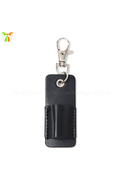 Choice1 مشبك قلم B2 أسود اللون للممرضات، حامل أقلام جلدي محمول، سلسلة مفاتيح،...