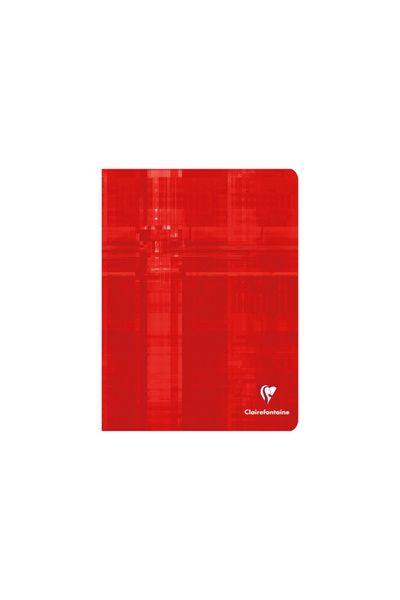 Clairefontaine Caiet A5+ (17 x 22 cm) capsat, 40 file, liniatură franceză,