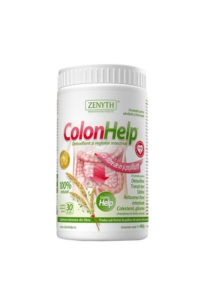 Zenyth Pharmaceuticals Colon Help Dietary Supplement, Zenyth, 480 g