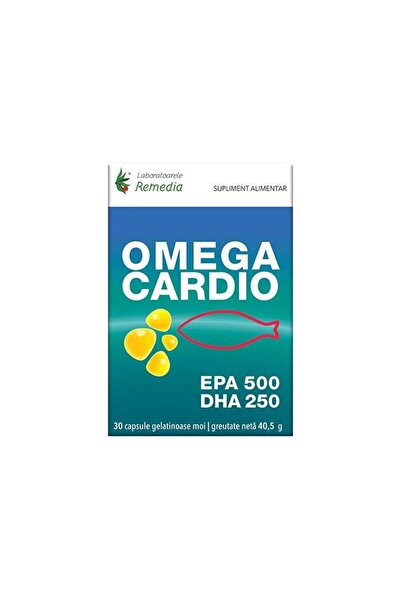Remedia Capsule Omega Cardio 30 cu gel moale de la Laboratories