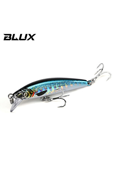 Choice طُعم صيد سمك صغير 50 مم 4.3 جرام لون H BLUX Gravity Minnow بطول 50 مم ...