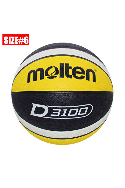 Choice كرات كرة السلة المنصهرة B6D3100-YB مقاس 6، المقاس الرسمي 7/6/5، مادة ا...