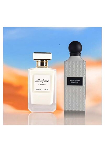 IBRAQ عطر جراي بيرل دايموند مع عطر اول اف مي