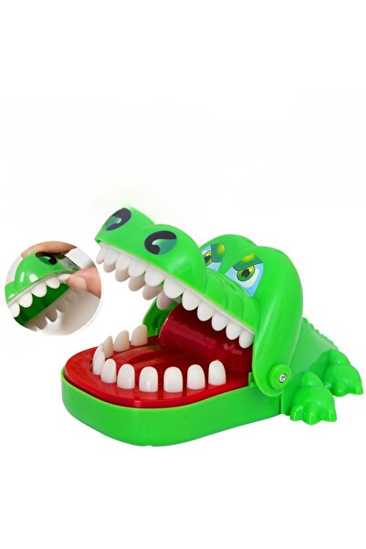 Choice green Crocodile Biting Finger Toy Shark Pulling Teeth Parent-child Gam...