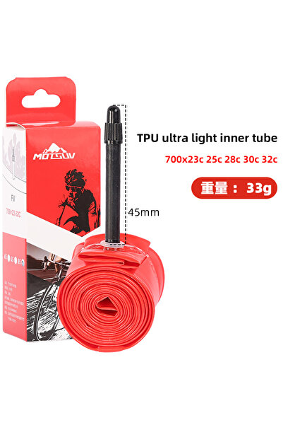 Choice 700c 45mm MOTSUV دراجة طريق خفيفة الوزن 700X18 25 28 32C إطار داخلي TP...