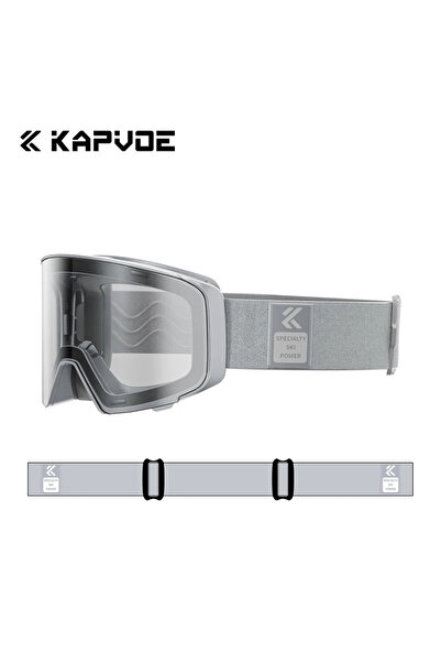 KAPVOE Single Goggle Photochromic-SI-05 Photochromic Snow Goggles Men Ski Gog...