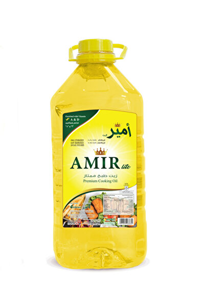 Amir زيت طهي فاخر خفيف - 4 لترات × 4