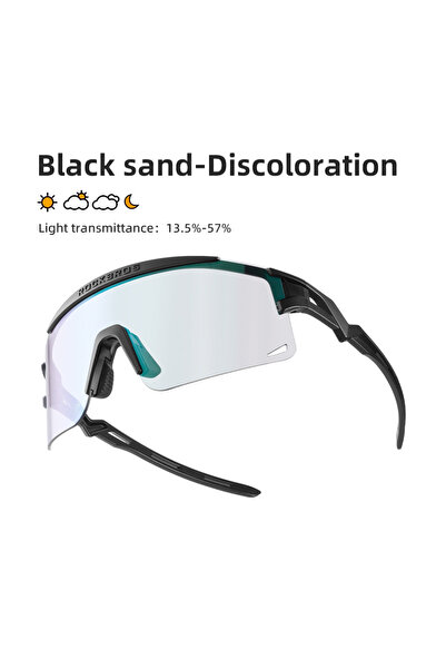 ROCKBROS 14110023005 New Cycling Glasses Ultralight Photochromic Anti-Fog Cyc...