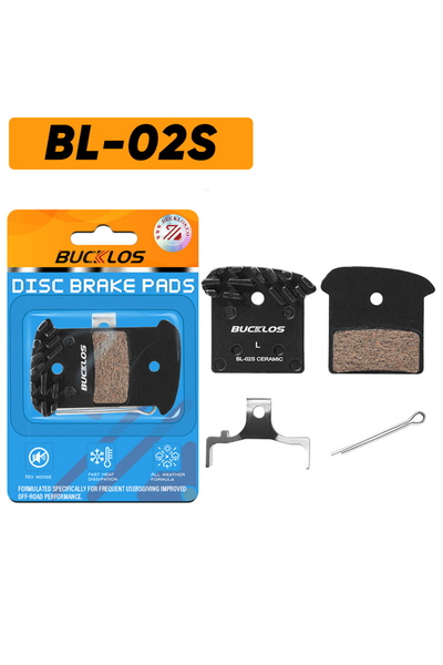 BUCKLOS BL-02S 1Pair Ceramic Brake Pads Bicycle MTB Hydraulic Brake Pads Road Mountain Bike Disc Bra