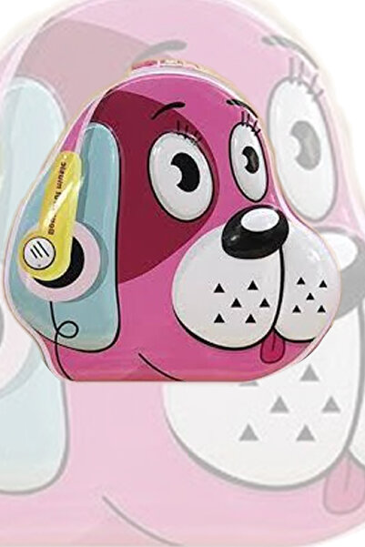 Efege Pembe Köpek Desenli Kumbara // Kilitli // Metal // Para Biriktirme // Tasarruf // Çocuk Oyuncak
