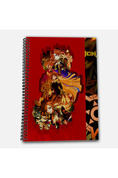 Define Moyas دفتر مدرسي غير مُجلد مقاس A4 من جينشين إمباكت مافويكا، 72 ورقة، موديل 2