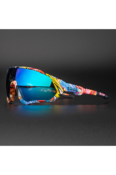 KAPVOE نظارات ركوب الدراجات الضوئية 5 عدسات 01 للرجال، نظارات شمسية للدراجات،...