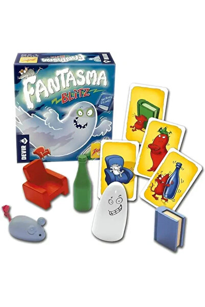 Choice مجموعة رمادية فاتحة Geistes Blitz 1 2 3 4 Ghost Blitz Geistesblitz 5 Vor 12 Spooky Doo Board Game Very Po