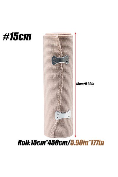 Choice 15cm 1Roll Elastic Bandage Wound Dressing Bandage Emergency,Elastic Bandage Wound Dressing Comforta
