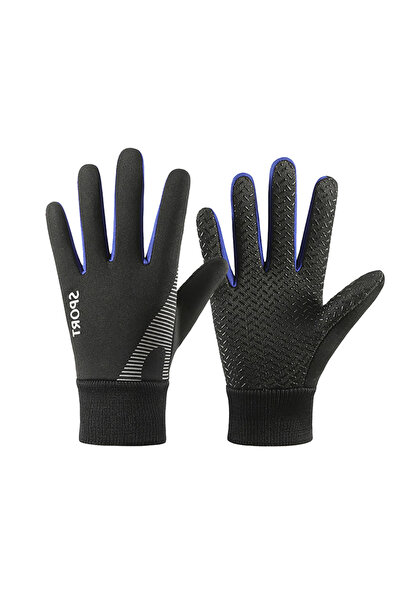 Choice قفازات شتوية دافئة للأطفال من NOFOXO مقاس L أزرق مقاومة للماء، قفازات ...