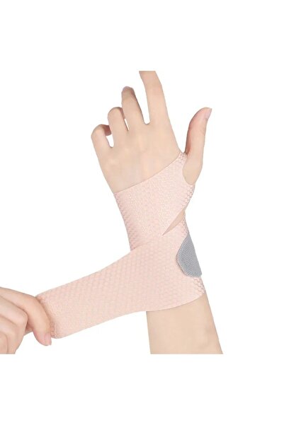 Choice Pink 1Pcs Adjustable Wrist Support Strap for Tendonitis Wrist Brace for Gym Exercise Pain Relief Bre