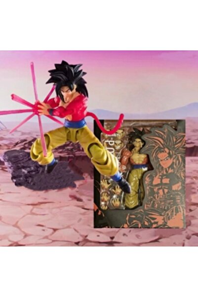BANDAI مع صندوق 01 SHF دراغون بول جي تي سوبر سايان 4 سون غوكو جديد 3.0 مفاصل ...