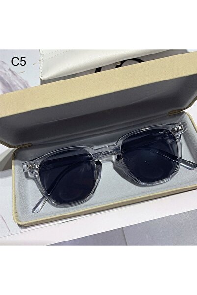 Choice C5 Vintage Square Sunglasses Women's Fashion Oversized Sunglasses Men Shades Black Sun Glasses UV400