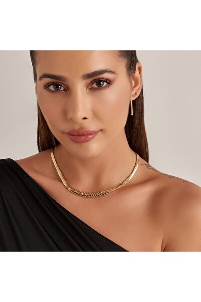 ALTINTAŞ KUYUMCULUK Süzme Balık Sırtı Altın Zincir