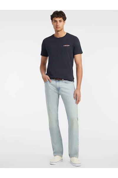 Guess Jeans Gj Ss Vn Slim American Tr Tee Men's Navy Blue T-Shirt M4Yi50K8Hm0-A71W