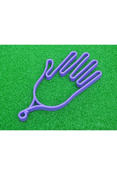 Choice حامل قفازات الجولف الأرجواني، حامل بلاستيكي لدعم حامل المجفف مع إطار ت...