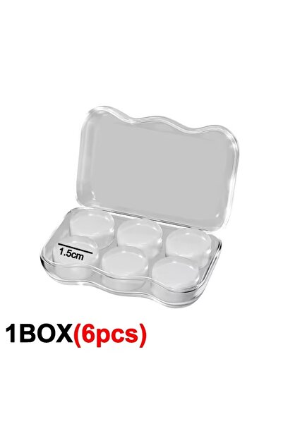 Choice صندوق واحد (6 قطع) - سدادات أذن من السيليكون الناعم الجل، سدادات أذن م...