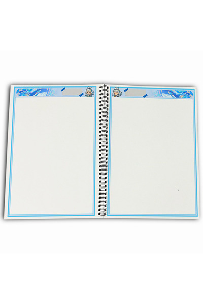 Define Moyas Genshin Impact Mualani Unlined A4 School Notebook 72 Sheets Model 1