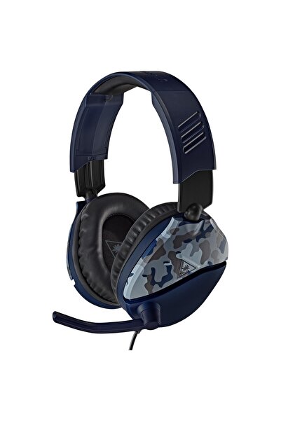 Turtle Beach Căști de gaming Turtle Beach Recon 70, multiplatformă, jack 3.5mm, albastru camuflat