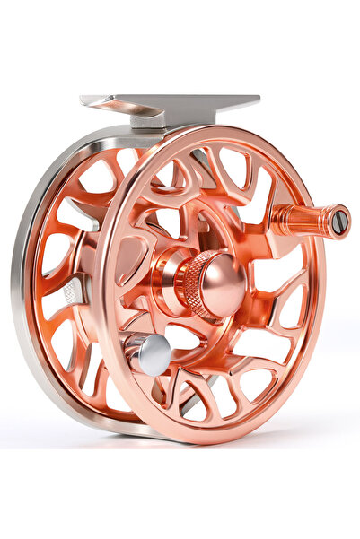 Choice Pink Sougayilang Fly Fishing Reel 5/6 Fly CNC Casting Fly Fishing Reel...