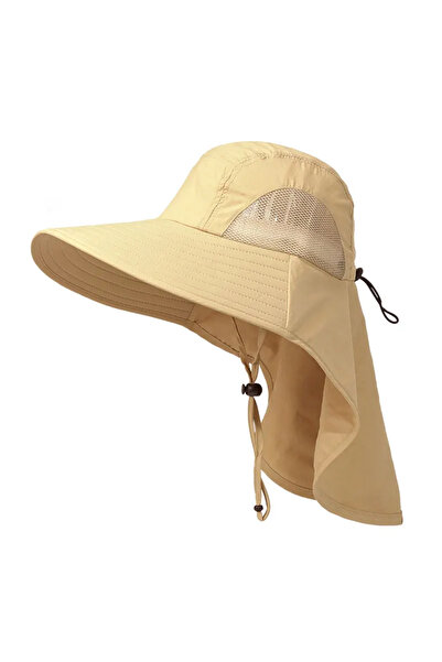 Choice قبعة شمس كاكي للحماية من الشمس وحماية من الأشعة فوق البنفسجية وقبعة شب...