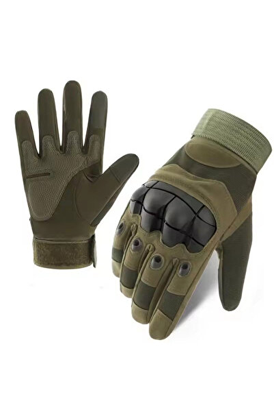 Choice قفازات مقاومة للتآكل للمشي لمسافات طويلة وتسلق الجبال في الهواء الطلق للرجال والنساء باللون الأخضر L، قفازات حماية للياقة البدنية وركوب الدراجات