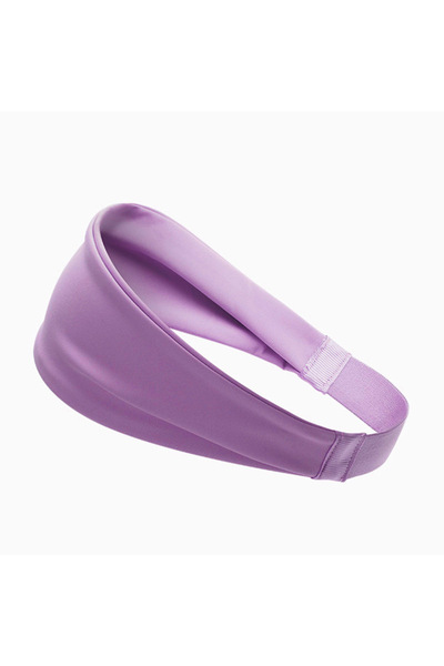 Choice عصابة رأس رياضية أرجوانية تمتص العرق لليوجا والجري واللياقة البدنية وح...