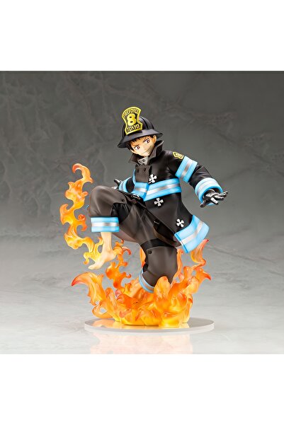 BANDAI تمثال شخصية أنمي شينرا من إنين نو شوبوتاي (قوة النار) متعدد الاستخداما...