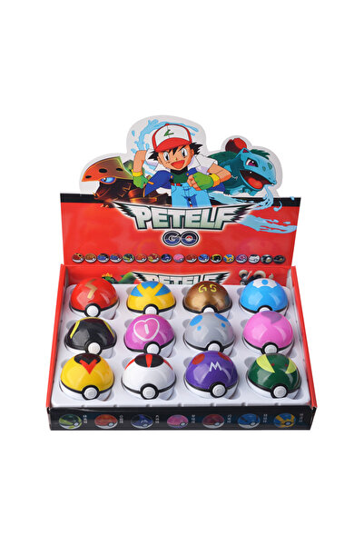 Choice1 12 قطعة في الصندوق، 12 قطعة/مجموعة من كرات بوكيمون بوكيبول تأتي مع مج...