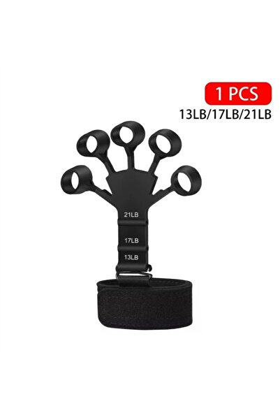 Choice Black Finger Gripper Finger Exerciser Guitar Finger Exerciser 6 Resist...