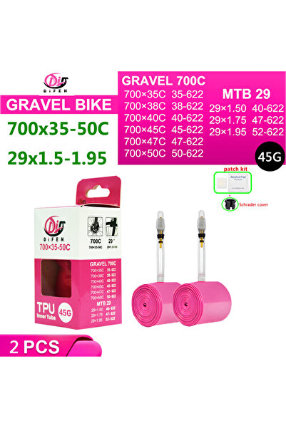 Choice صمام بريستا 65 مللي متر DiFEN 700x35-50C 2 قطعة DiFEN أنبوب داخلي من ا...