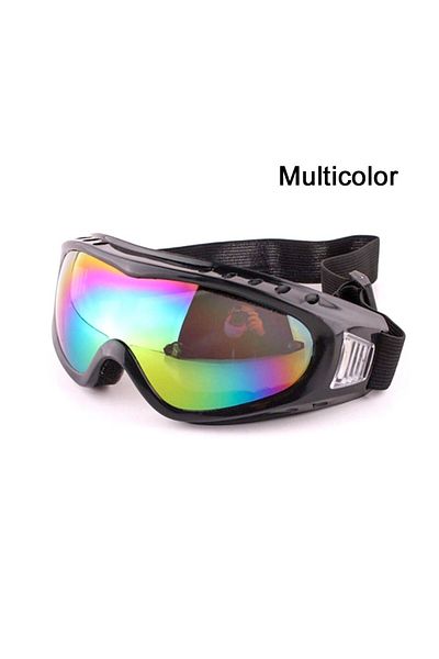 Choice multicolor DIZETION Protective Dustproof Lens Frame Outdoor Sports Children Ski Goggles Kid Eyewear