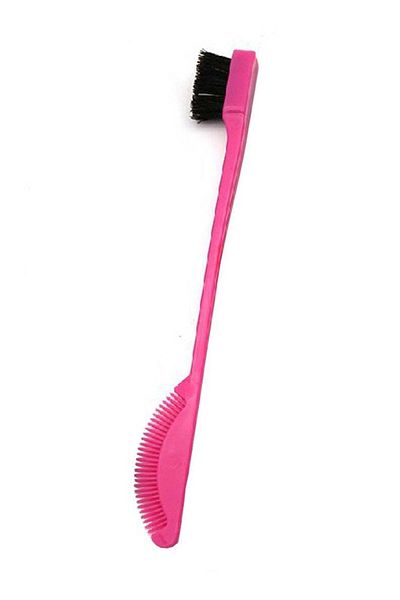 Prime by Javaudan 2 in 1 Hair Edge Control Brush Comb Eyebrow Brush Double Sided Edge Brush