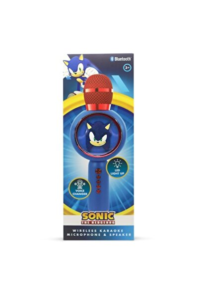OTL New Sonic The Hedgehog Karaoke Microphone & Speaker